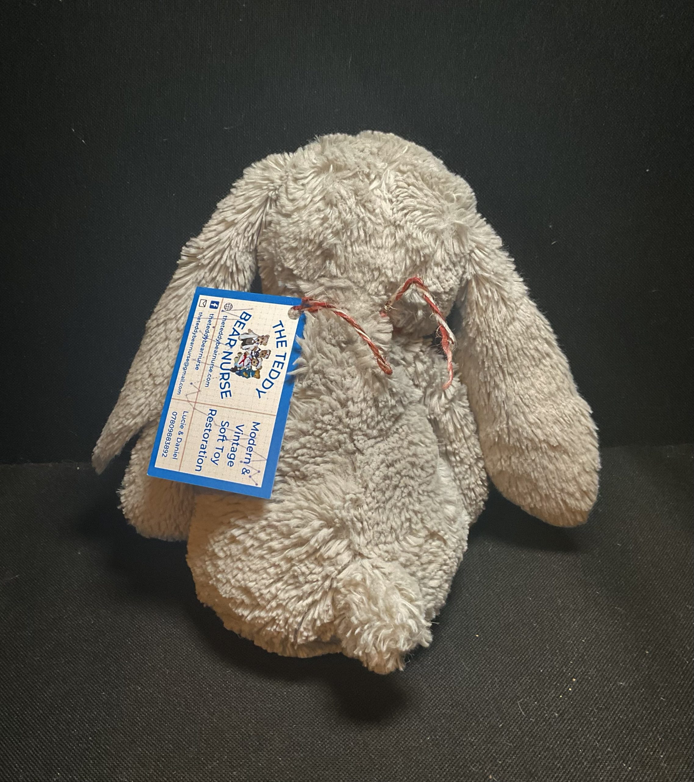 Jellycat grey blossom bunny - Image 2